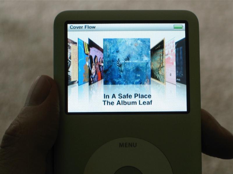 iPod classic coverflow