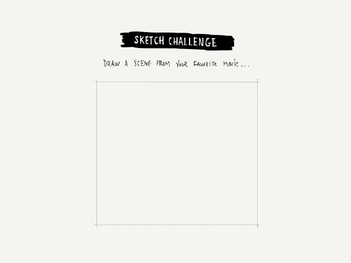 Draw your favorite movie Mix challenge