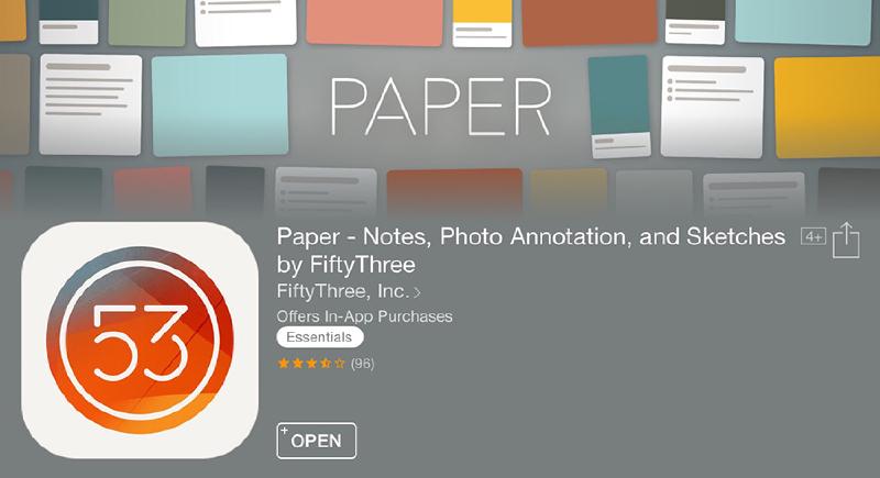 Paper 3.0 App Store screenshot