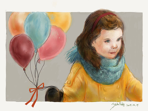 Chloe with balloons remix