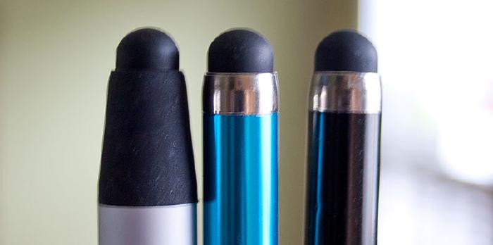 iPad stylus rubber nub tip comparison